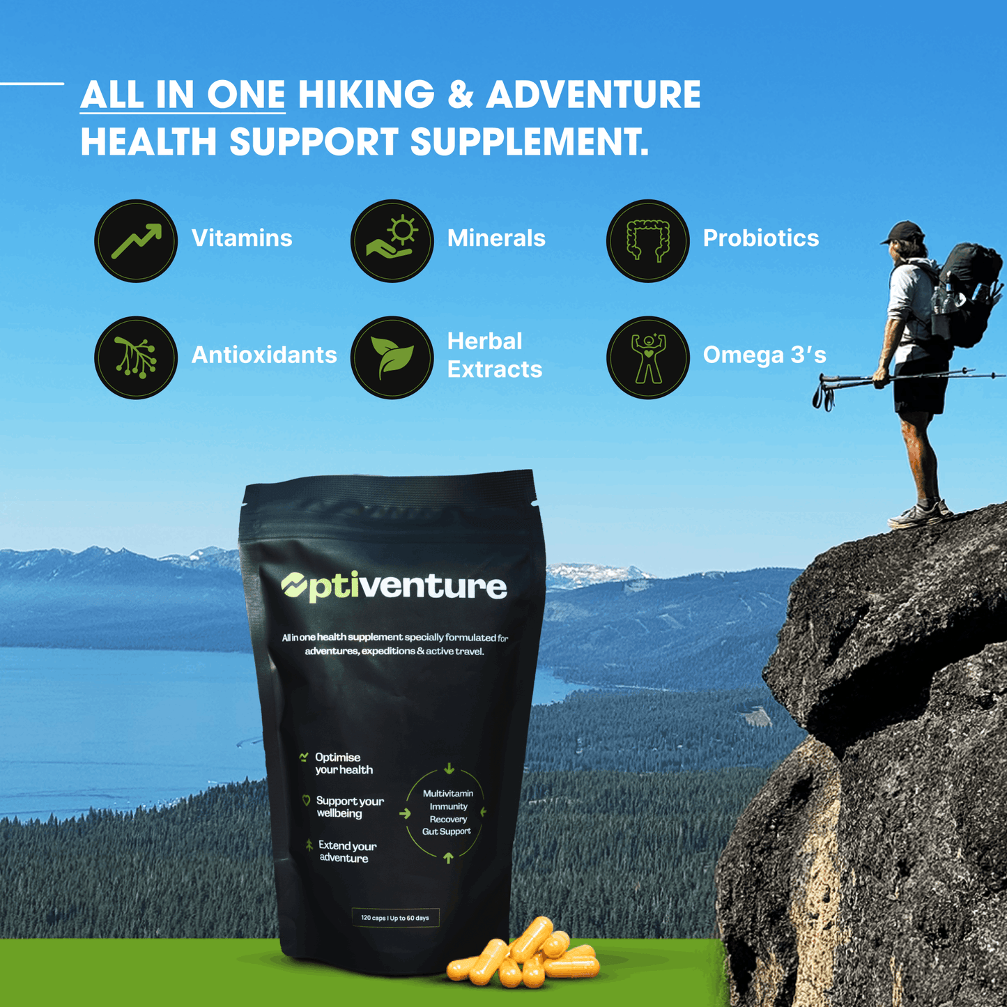 Optiventure All in One Adventure Health Supplement