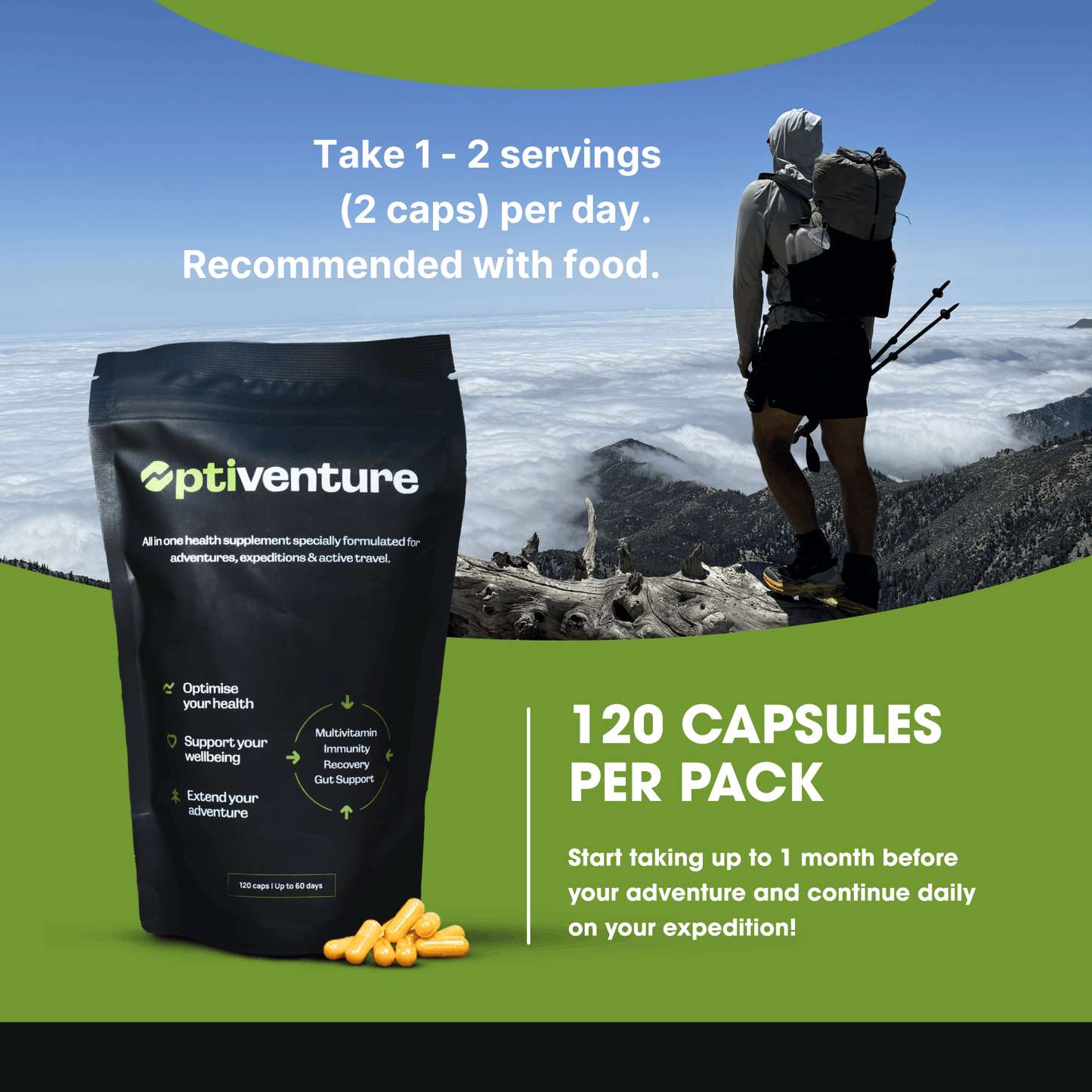 Optiventure All in One Adventure Health Supplement